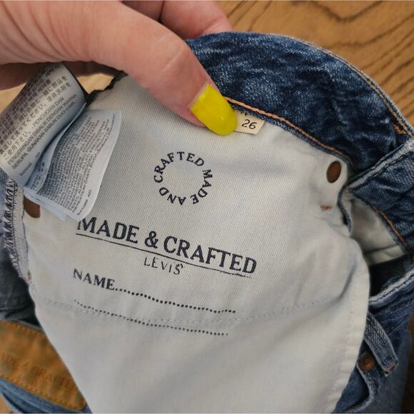 Made & Crafted Levi's Distressed Tapered Jeans - Picture 9 of 10